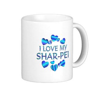 I Love My Shar Pei Mug