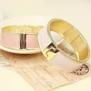 high shine bangle by lisa angel