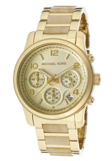 Michael Kors MK5660  Watches,Womens Chronograph Gold Tone Dial Gold Tone Stainless Steel & beige Acetate, Chronograph Michael Kors Quartz Watches