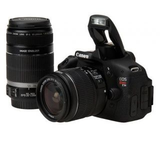 Canon EOS Rebel T3i DSLR 18.0MP Camera w/2 Lens Kit,Camera Bag & 8GB SD Card —