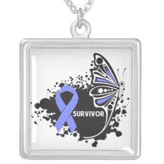 Esophageal Cancer Survivor Tattoo Butterfly Jewelry