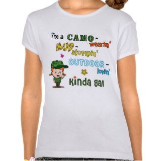Outdoor Girl T Shirts