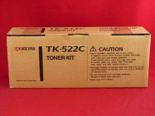 NEW Kyocera OEM Toner TK 522C (CYAN) (1 Cartridge) (Color Laser Supplies)