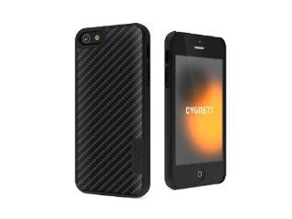 Cygnett CY0860CPURB UrbanShield Hard Case With Metal Cover for iPhone 5 & 5s   1 Pack   Carrying Case   Carbon Fiber Cell Phones & Accessories