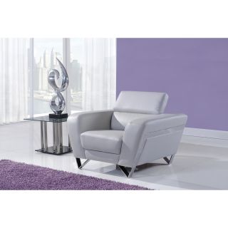 Light Grey Functional Headrest Chair