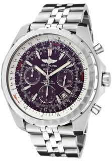 Breitling A2536313/Q522 SS  Watches,Mens Breitling For Bentley Automatic/Mechanical Chrono Grey Violet Dial Satin Stainless Steel, Chronograph Breitling Automatic Watches