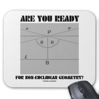 Are You Ready For Non Euclidean Geometry? Mouse Pads
