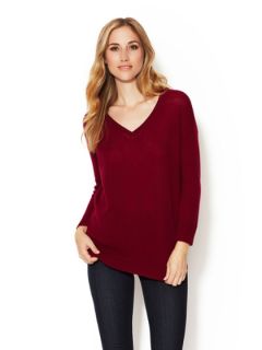 Feather Weight Cashmere V Neck Sweater by Barrow & Grove