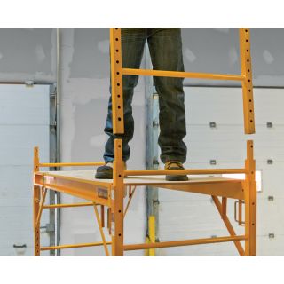 Metaltech Multipurpose Maxi Square Baker Style Scaffold Tower Package — 12ft., 1,000lb. Capacity, Model# I-TCISC  Scaffolding