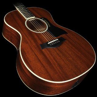 Taylor 524e All Mahogany Grand Auditorium Acoustic/Electric Guitar Musical Instruments