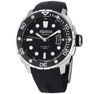 Alpina Adventure Extreme Diver Men's Black Rubber Strap Automatic Watch AL 525LB4V26 Alpina Watches