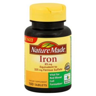 Nature Made Iron Tablets   180 Count