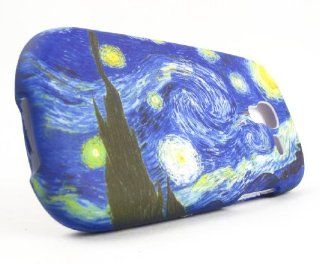Kaleidio (TM) Hard Snap on Case for Samsung Galaxy Exhibit T599(2013)(T Mobile)   Starry Night by Vincent Van Gogh (Package Includes Overbrawn Prying Tool) Cell Phones & Accessories