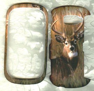 Camo Buck Rubberized case for Lg Octane VN530 Cell Phones & Accessories