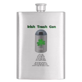 Irish Trash Can Drink Recipe Flask