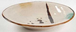 Baum Brothers Splash Collection Large Rim Soup Bowl, Fine China Dinnerware   Sty