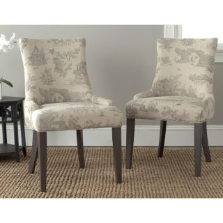 Safavieh Lester Taupe Dining Chairs (set Of 2)