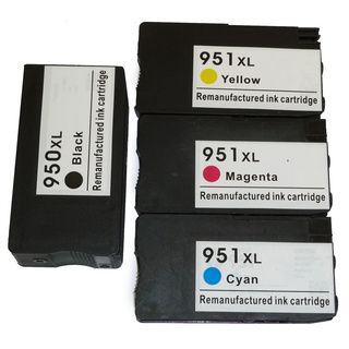 Hp 950xl/951xl Color Set Of 4 Compatible Ink Cartridges Cn045an Cn046an Cn047an Cn048an (#140)