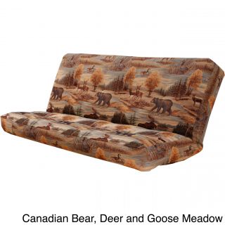 Kodiak Furniture Outdoor Lodge Full Size Futon Cover Brown Size Full