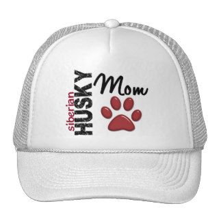 Siberian Husky Mom 2 Trucker Hats