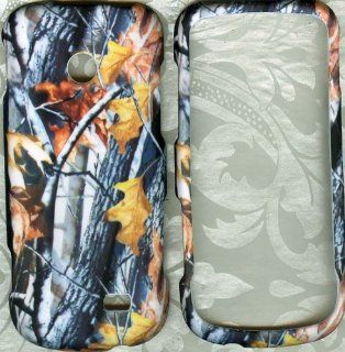 Camo Tree rubberized Samsung T528G Straight Talk Phone Case Cell Phones & Accessories