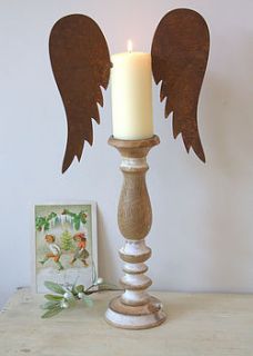 large rust candle wings by ella james