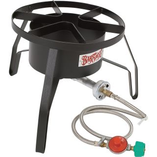 Bayou Classic High Pressure Outdoor Cooker — With 4in. Dia. Burner & 360° Windscreen, Model# SP10  Cooking Stoves   Burners