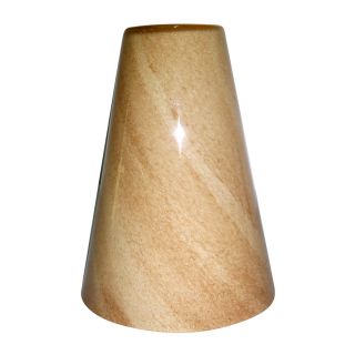 Portfolio 7 7/8 in H x 5 7/8 in W Mojave Sand Glass Mix and Match Mini Pendant Light Shade