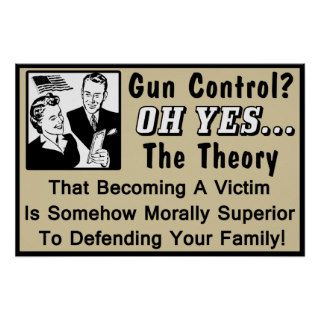 Gun Control? Theory Of A Victim Posters