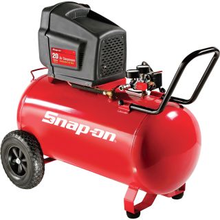 Snap-on Horizontal Air Compressor — 2 HP, 20-Gallon, Model# 871118  2   9 CFM Air Compressors