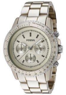 Fossil CH2708  Watches,Womens Stella (L) Chronograph Champagne Dial Champagne Aluminum, Chronograph Fossil Quartz Watches