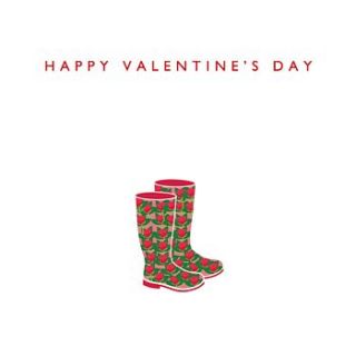 'happy valentine's day' card by loveday designs