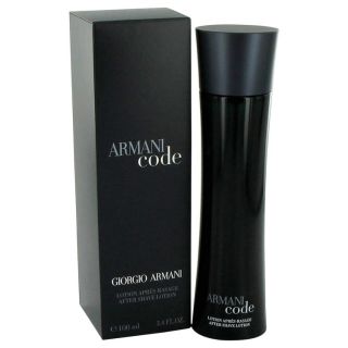Armani Code for Men by Giorgio Armani After Shave 3.4 oz