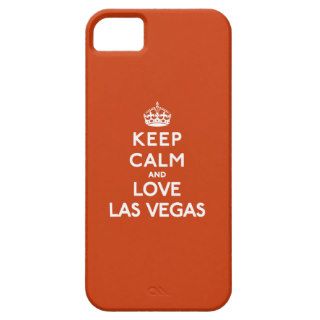 Keep Calm and Love Las Vegas iPhone 5 Case