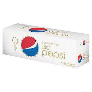 Pepsi Diet Cola Caffeine Free Soda 12 oz, 12 pk