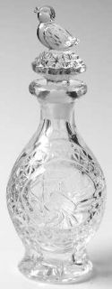Hofbauer Byrdes Collection (The) Round Footed Perfume Bottle and Stopper   Clear