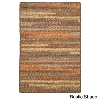 Perfect Stitch Multicolor Braided Cotton blend Rug (5 X 7)