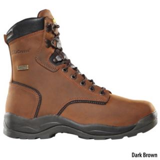 LaCrosse Mens Quad Comfort 8 Plain Toe Work Boot 403021
