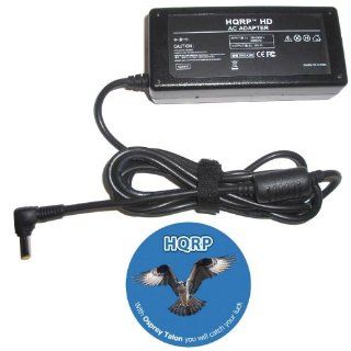 HQRP AC Adapter / Charger / Power Supply Cord for Acer Aspire One Pro P531h 1Bk / AOP531h 1Bk Netbook / Subnotebook Replacement plus HQRP Coaster Computers & Accessories