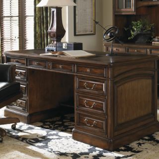 Sligh Breckenridge Broadmoor Credenza Desk 147BR 400 / 147WB 400 Finish Bria