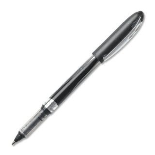 BIC Triumph 537 Roller Pen, Fine Point (0.7 mm), Black, 12 Pens  Rollerball Pens 