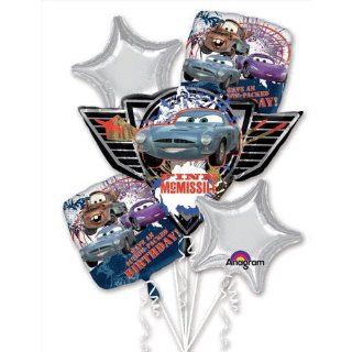 Finn Mcmissile, Disney Cars 5 Piece Balloon Bouquet, New Toys & Games