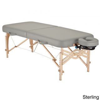 Earthlite Spirit Half Reiki / Half Standard Panel 30 inch Portable Massage Table Package With Flex rest