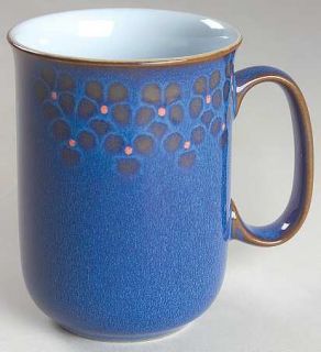 Denby Langley Midnight Beaker (English Mug), Fine China Dinnerware   Artisan,Blu