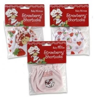 Strawberry Shortcake Baby Cap Hat & Mittens ~ Assorted Sets Infant And Toddler Hats Clothing