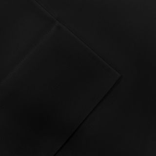 Jla Home Micro Splendor Solid Sheet Set Black Size Twin