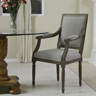 Christopher Knight Home Madison Oak Coffee Striped Arm Chair Christopher Knight Home Chairs