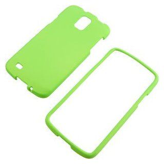 Cool Green Rubberized Protector Case for Samsung Galaxy S 4 Active SGH i537 Cell Phones & Accessories