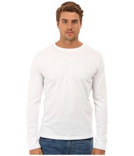 Diesel T Aldebarano T Shirt Mens Long Sleeve Pullover (White)