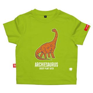 personalised diplodocus dinosaur t shirt by sgt.smith